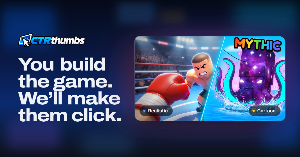 Roblox Thumbnail & Icon Maker · CTRthumbs